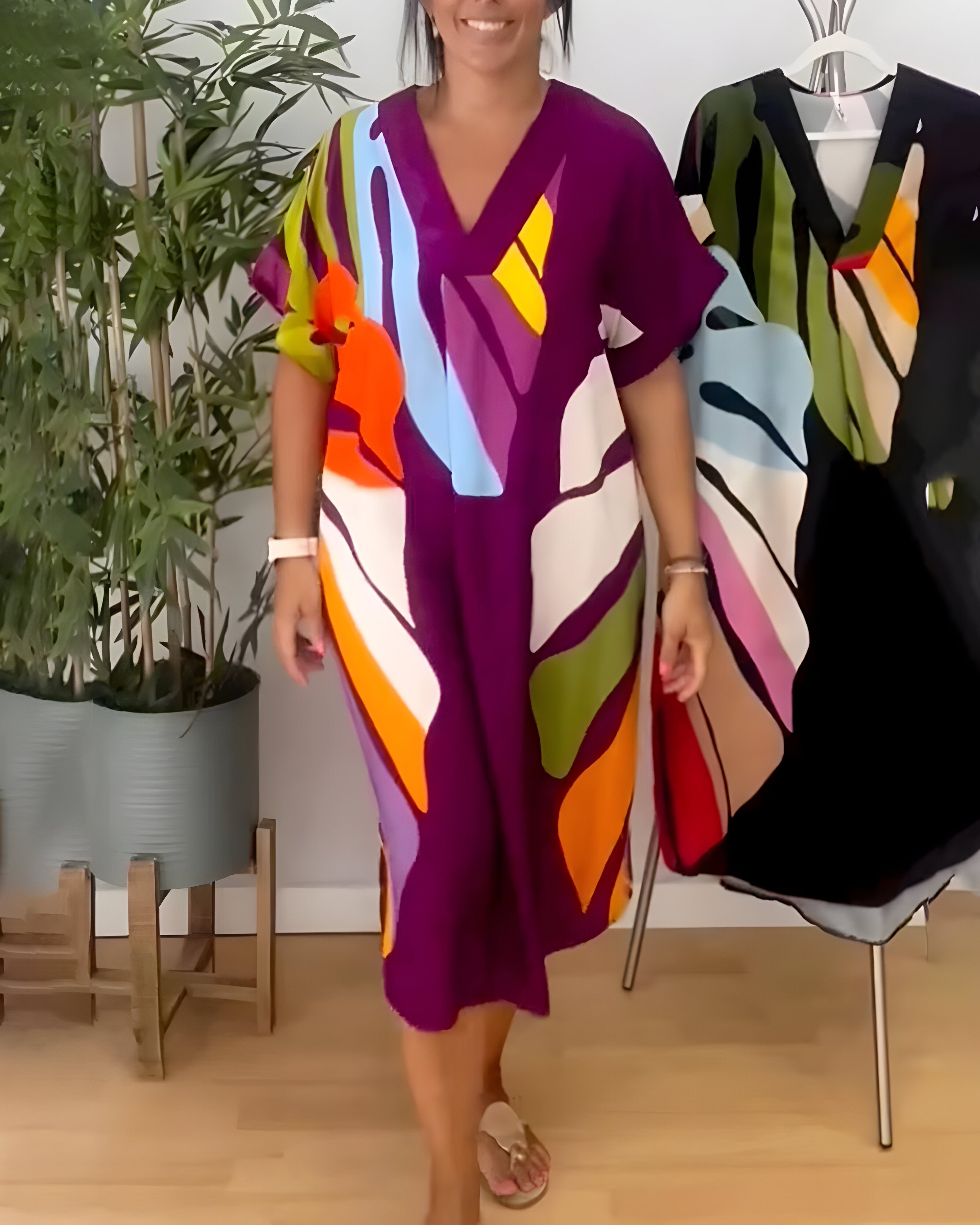 Rosaline™ - Vestido de colores