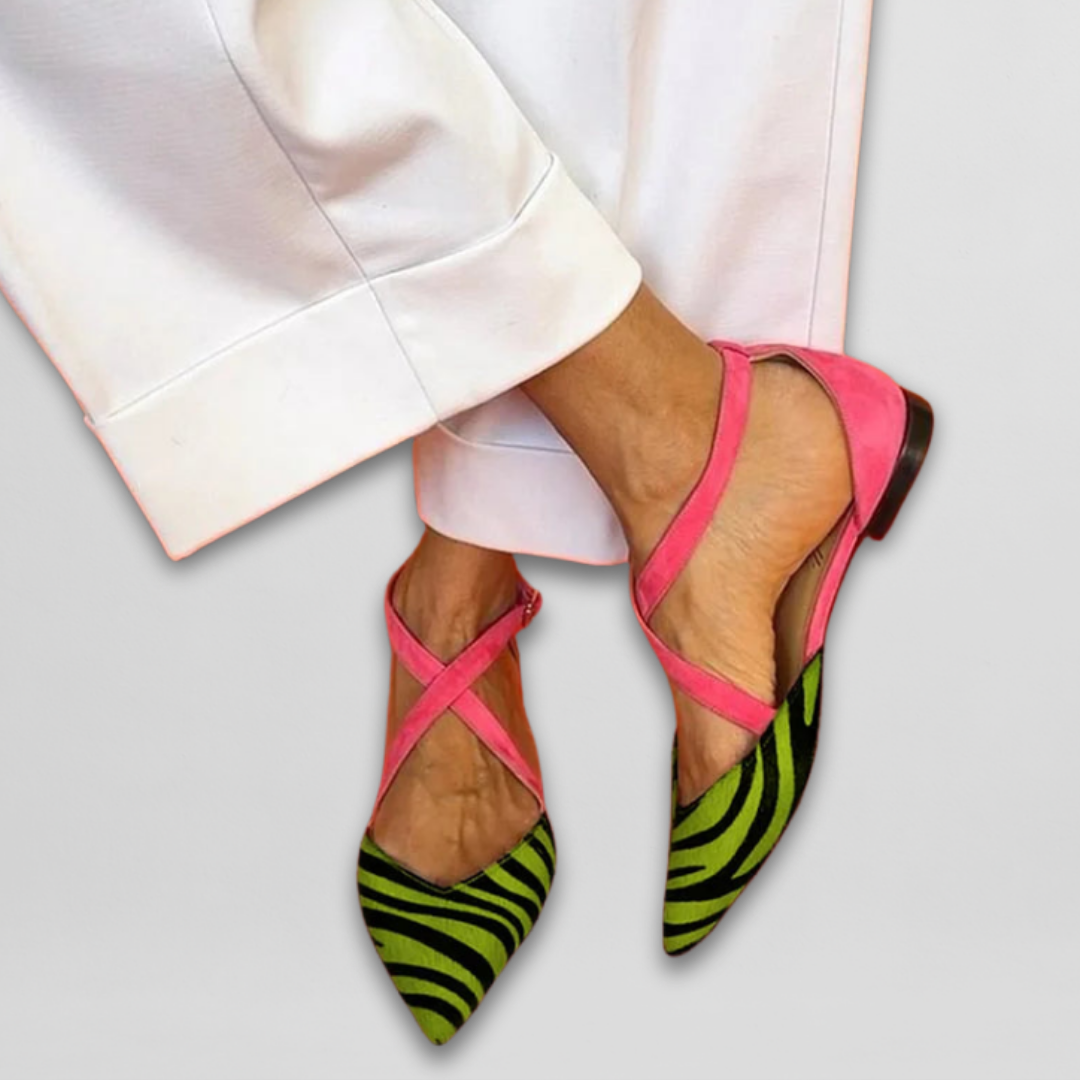 Ylva® | Elegante Ballerinas mit feinen Riemen