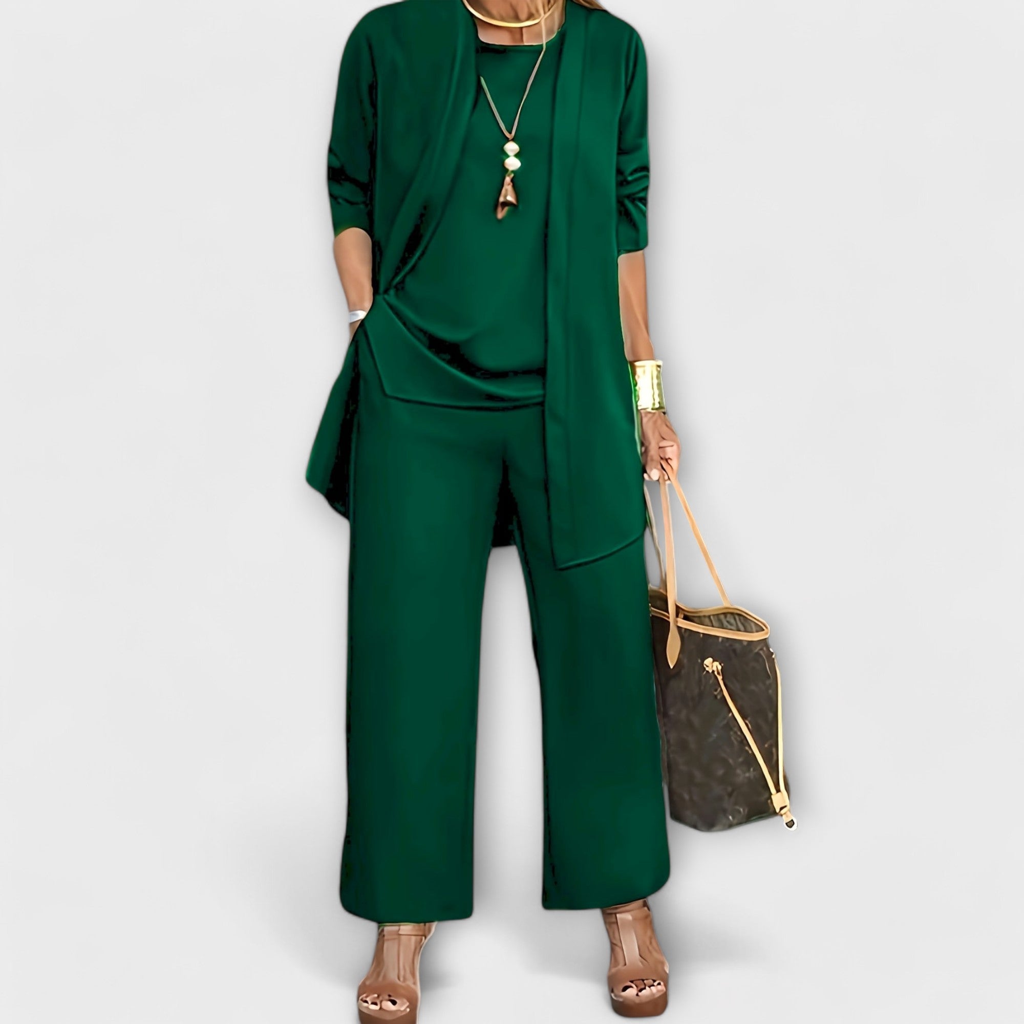 Silvia - Conjunto de 3 Piezas de Moda