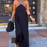 Sienna - Vestido Elegante Con Espalda Escubierta y Cuello Cruzado