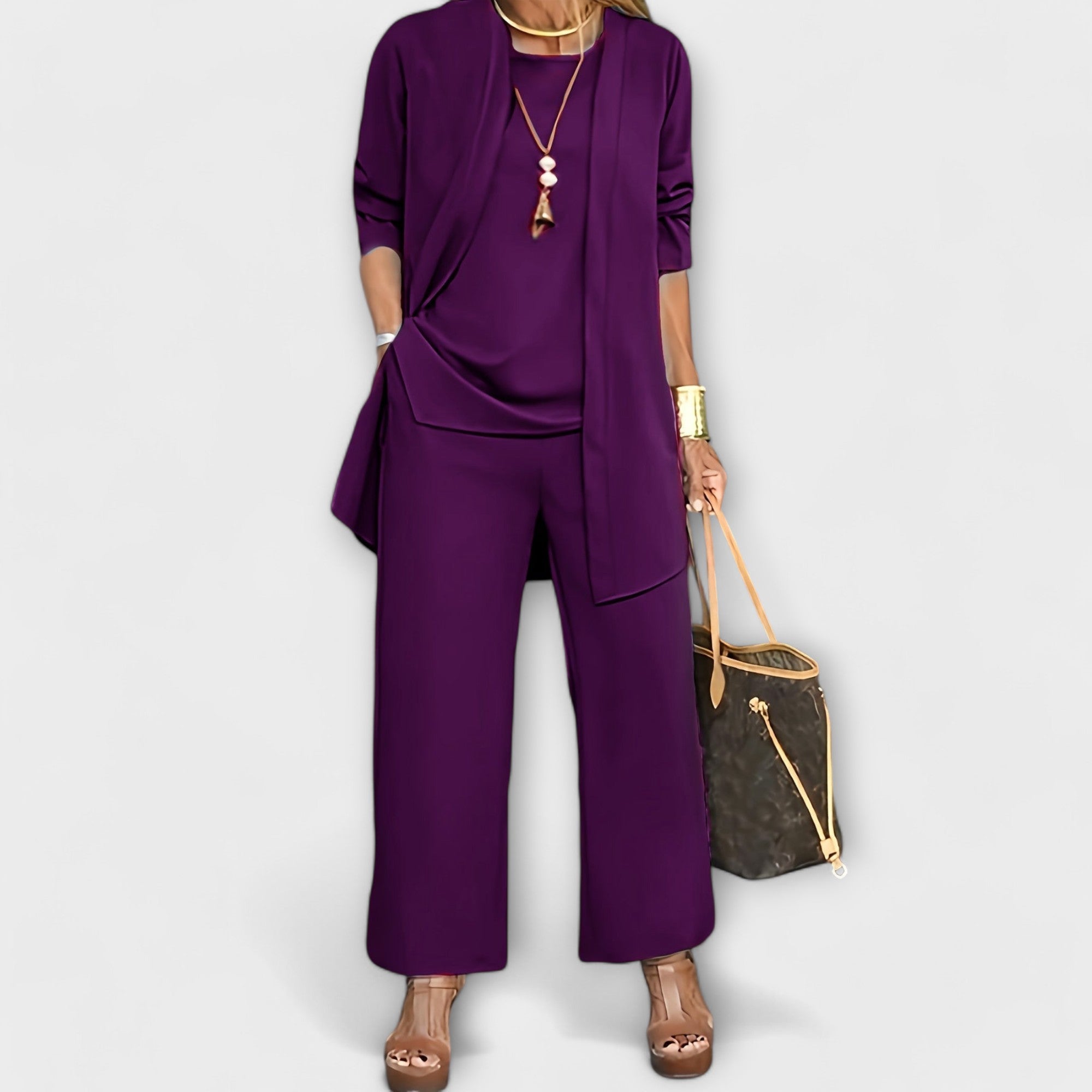 Silvia - Conjunto de 3 Piezas de Moda