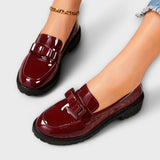 Bruna - Mocasin de estilo Preppy