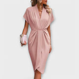 Serena - Vestido Cruzado Midi