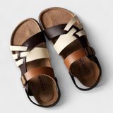 Christina - Chanclas de Cuero Elegantes