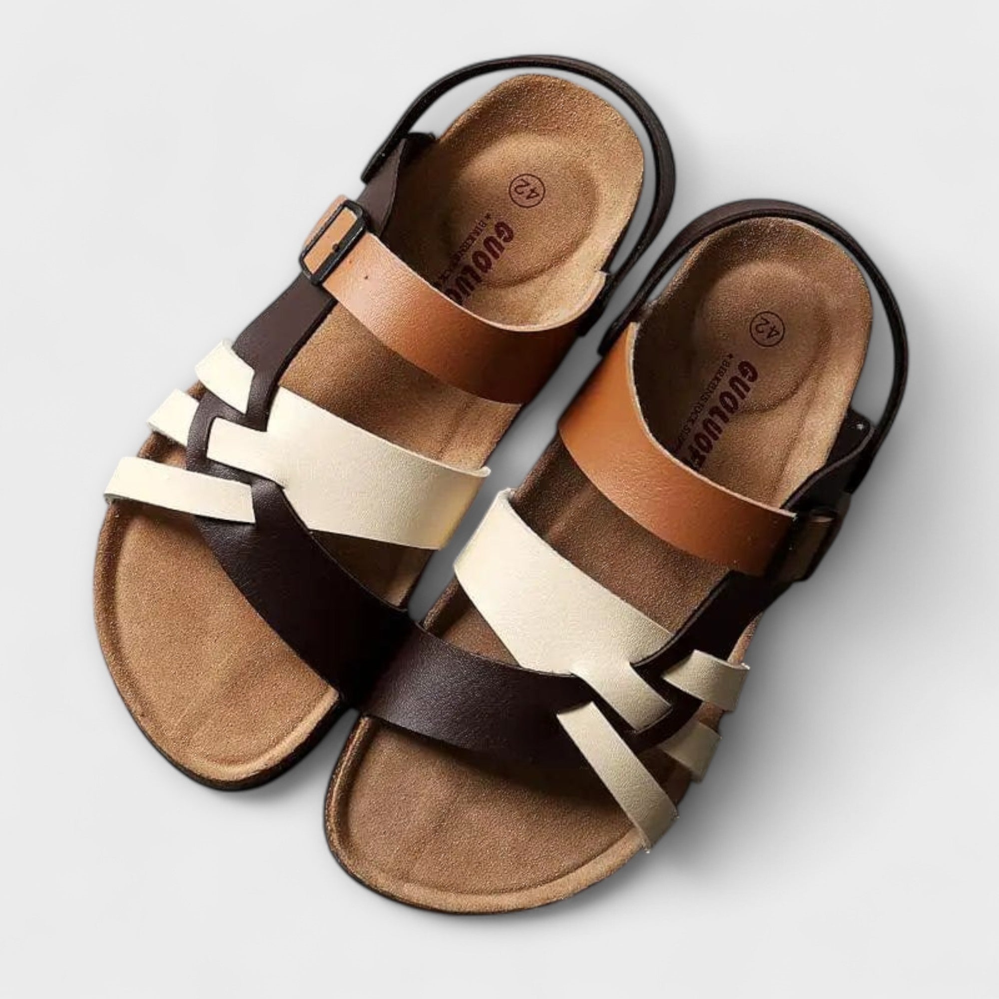 Christina - Chanclas de Cuero Elegantes