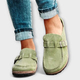 Eva - Mocasines ortopédicos elegantes para mujer con hebilla decorativa profesional