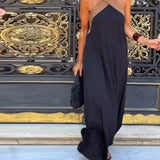 Sienna - Vestido Elegante Con Espalda Escubierta y Cuello Cruzado