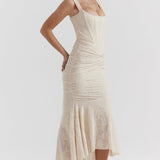 Sienna | Vestido de Cintura Elegante