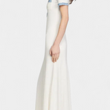 Alexia Vestido Midi de Punto con Ribete