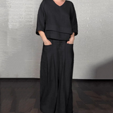 Angelina - Minimalist Wide-Leg Set