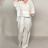 Angelina - Minimalist Wide-Leg Set